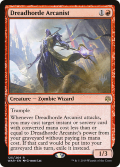 Dreadhorde Arcanist (Promo Pack) [War of the Spark Promos]-1