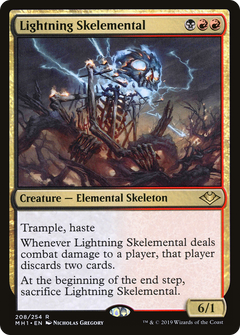 Lightning Skelemental [Modern Horizons]-1