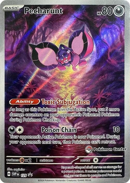 Pecharunt (129) (Pokemon Center Exclusive) [Scarlet & Violet: Black Star Promos]-1