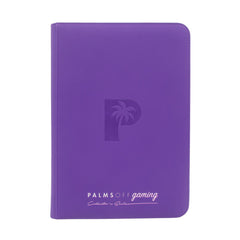 Collector's Series TOP LOADER Zip Binder Purple - CLEAR (216 Capacity)-1