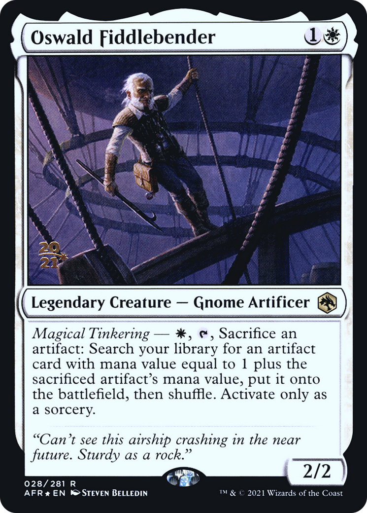 Oswald Fiddlebender [Dungeons & Dragons: Adventures in the Forgotten Realms Prerelease Promos]-1