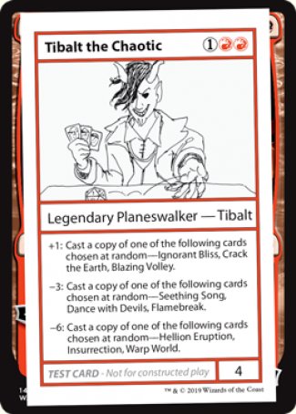 Tibalt the Chaotic (2021 Edition) [Mystery Booster Playtest Cards]-1