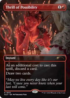 Thrill of Possibility (SLD-1805) - Secret Lair Drop (Borderless) Foil-1