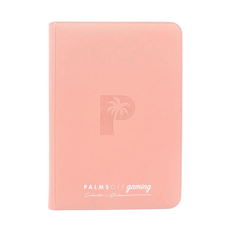 Collector's Series TOP LOADER Zip Binder Pink - CLEAR (216 Capacity)-1