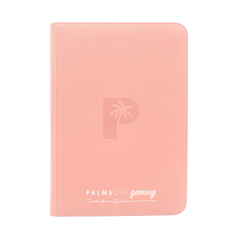 Collector's Series TOP LOADER Zip Binder Pink - CLEAR (216 Capacity)