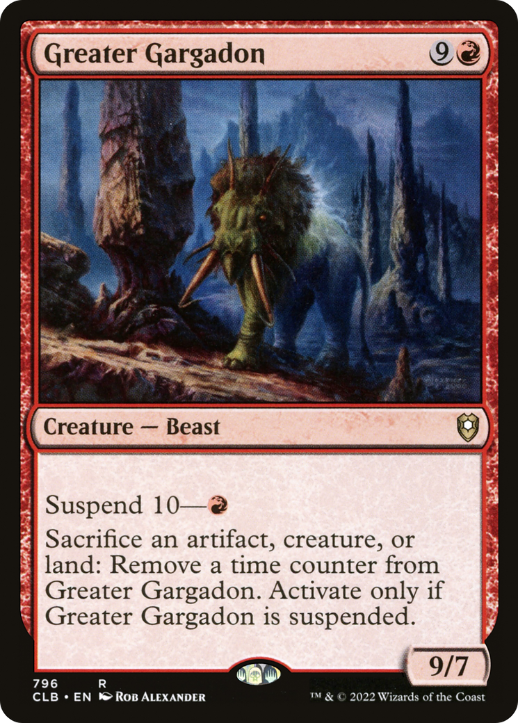 Greater Gargadon [Commander Legends: Battle for Baldur's Gate]-1