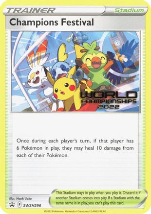 Champions Festival SWSH296  SWSH Sword & Shield Promo Cards - Promo-1