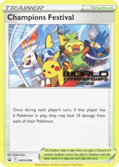 Champions Festival SWSH296  SWSH Sword & Shield Promo Cards - Promo-1