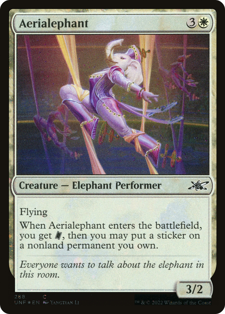 Aerialephant (Galaxy Foil) [Unfinity]-1