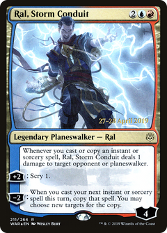 Ral, Storm Conduit [War of the Spark Prerelease Promos]-1