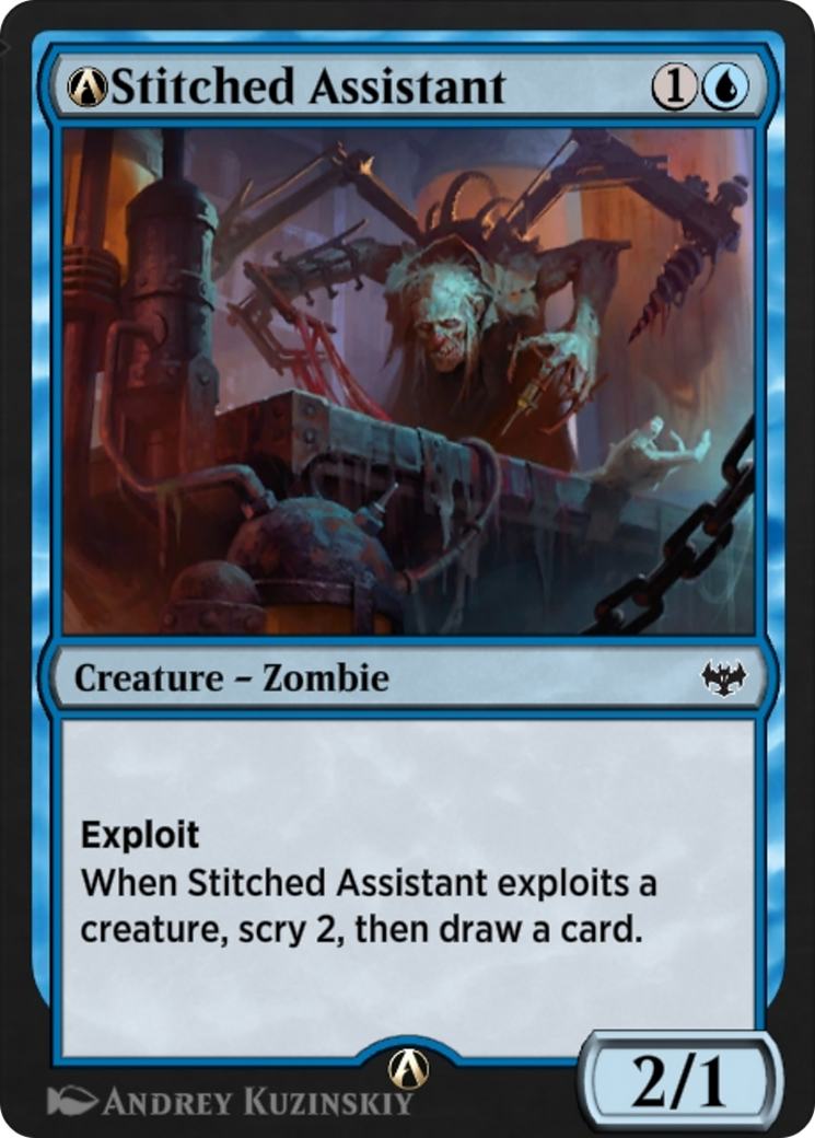 A-Stitched Assistant (VOW-A-81) - Innistrad: Crimson Vow-1