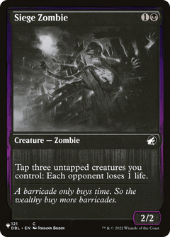Siege Zombie [The List]-1