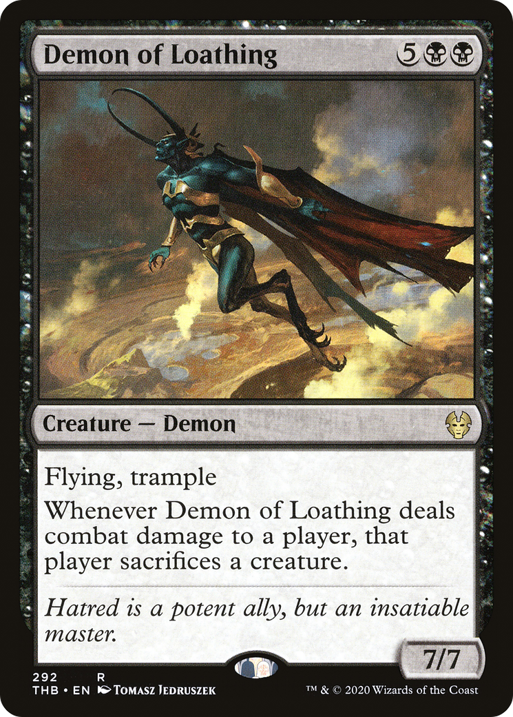 Demon of Loathing [Theros Beyond Death]-1