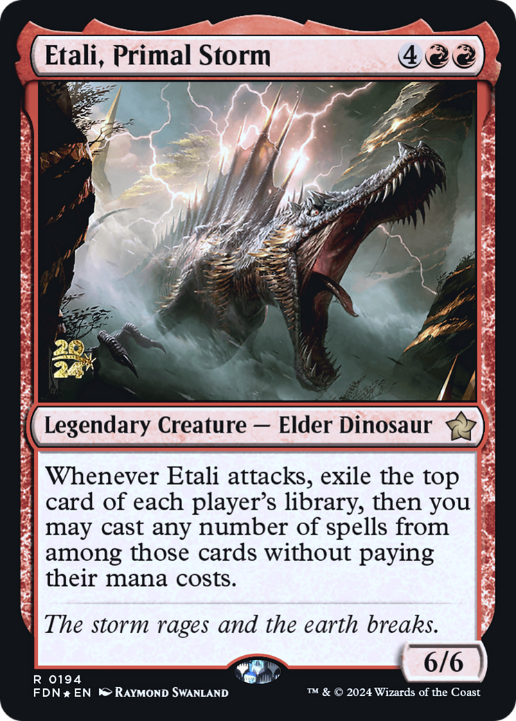 Etali, Primal Storm [Foundations Prerelease Promos]-1