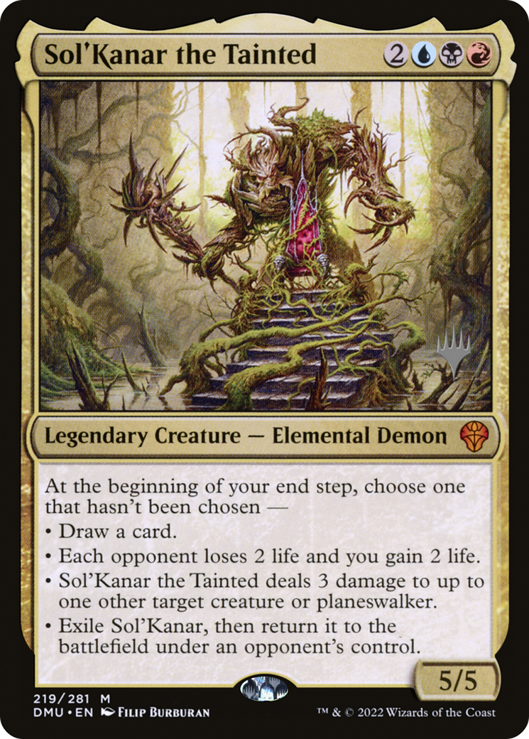 Sol'Kanar the Tainted (Promo Pack) [Dominaria United Promos]-1