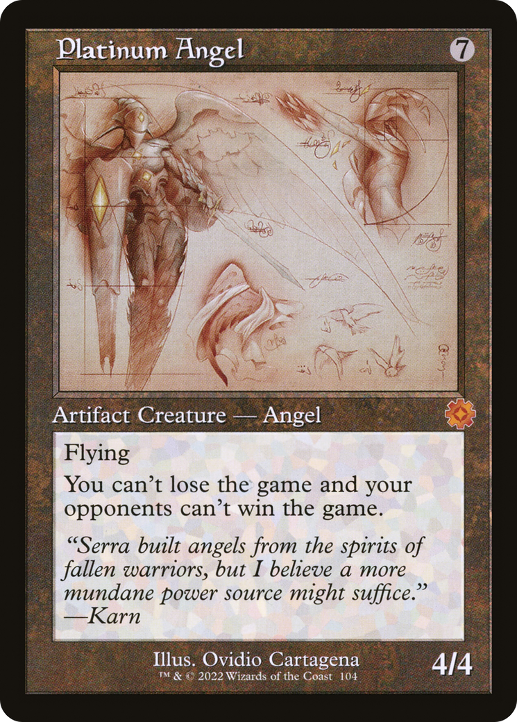 Platinum Angel (Retro Schematic) [The Brothers' War Retro Artifacts]-1