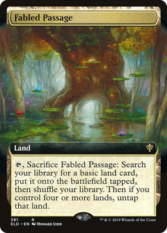 Fabled Passage (Extended Art) [Throne of Eldraine]-1
