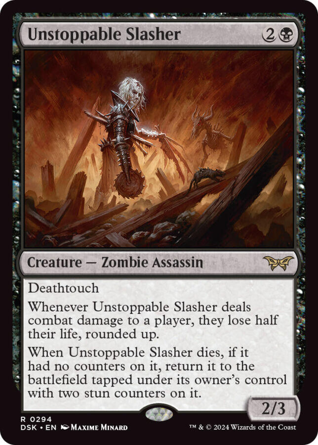 Unstoppable Slasher (0294) [Duskmourn: House of Horror]-1