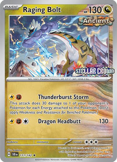 Raging Bolt (111/142) (Cosmo Holo - Best Buy Exclusive) [Miscellaneous Cards]-1