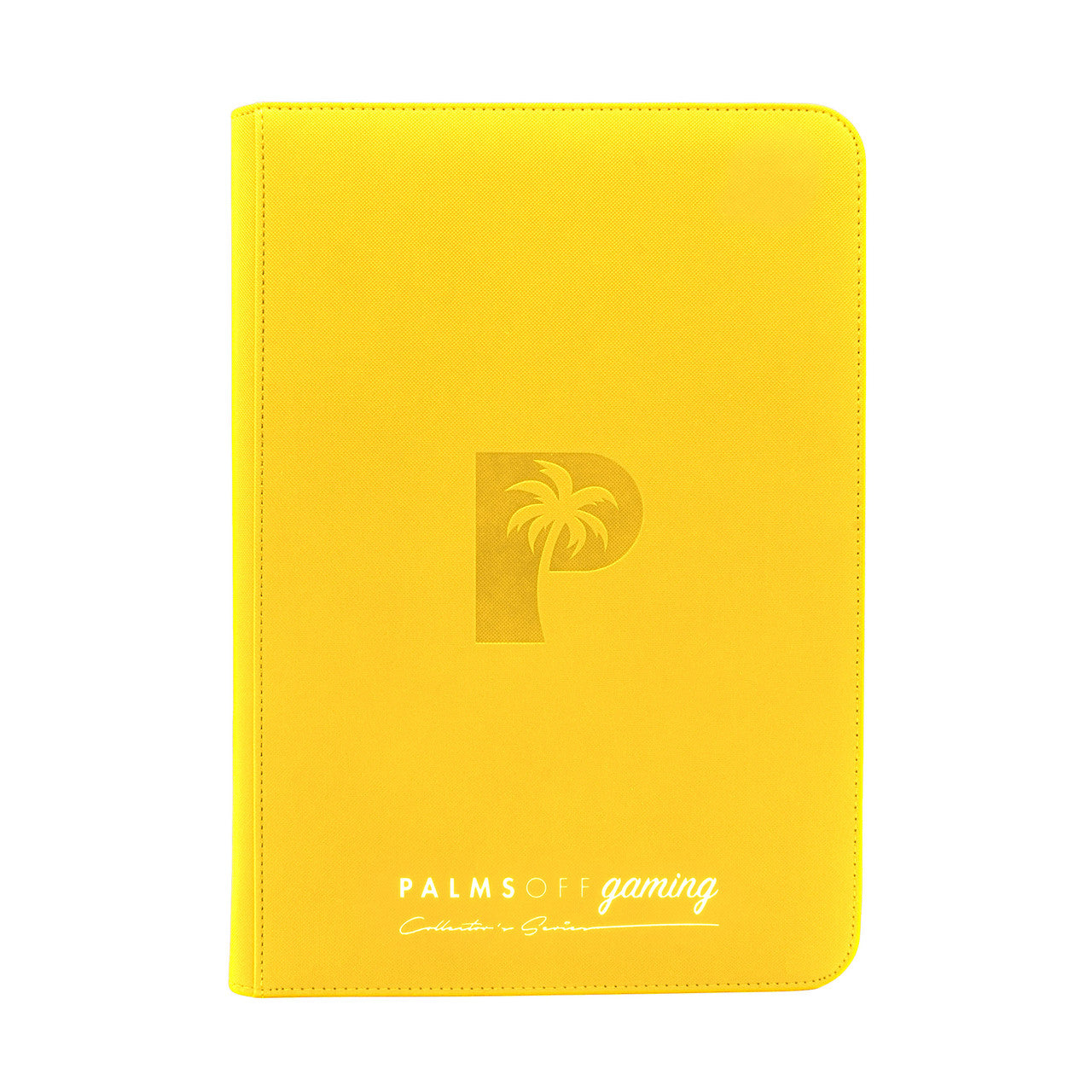 Collector's Series TOP LOADER Zip Binder Yellow - CLEAR (216 Capacity)-1