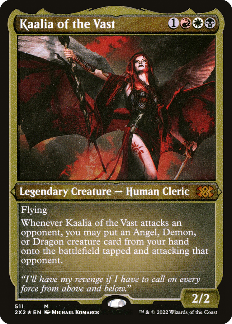 Kaalia of the Vast (Foil Etched) [Double Masters 2022]-1