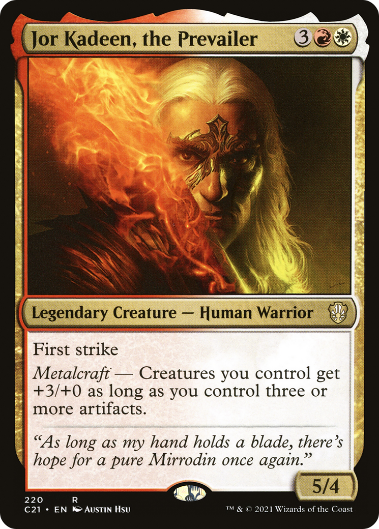 Jor Kadeen, the Prevailer [Commander 2021]-1
