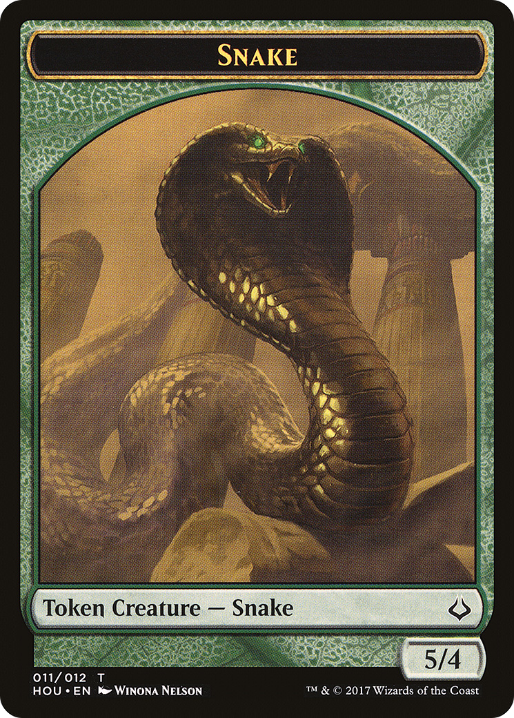 Snake Token [Hour of Devastation Tokens]-1