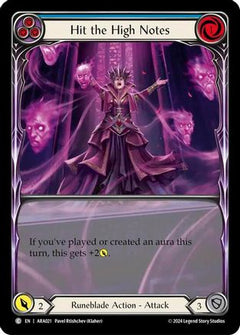 Hit the High Notes (Blue) [ARA021] (Rosetta Aurora Blitz Deck)-1