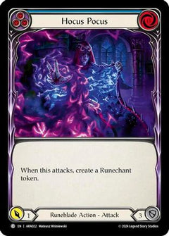 Hocus Pocus (Blue) [ARA022] (Rosetta Aurora Blitz Deck)-1