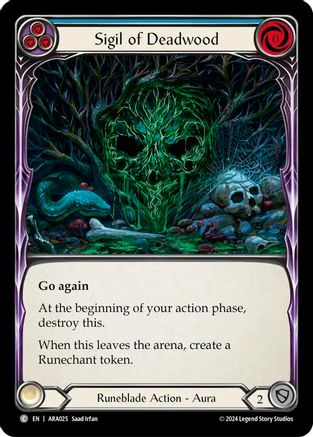 Sigil of Deadwood [ARA025] (Rosetta Aurora Blitz Deck)-1