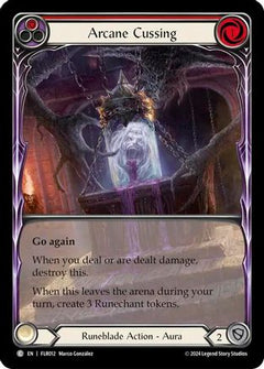 Arcane Cussing (Red) [FLR012] (Rosetta Florian Blitz Deck)-1
