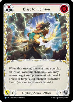 Blast to Oblivion (Red) [OSC007] (Rosetta Oscilio Blitz Deck)-1