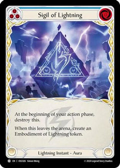 Sigil of Lightning [OSC026] (Rosetta Oscilio Blitz Deck)-1