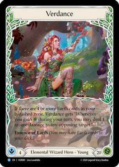 Verdance [VER001] (Rosetta Verdance Blitz Deck)  Rainbow Foil-1