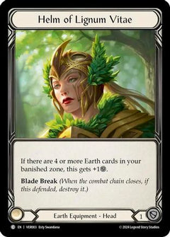Helm of Lignum Vitae [VER003] (Rosetta Verdance Blitz Deck)-1