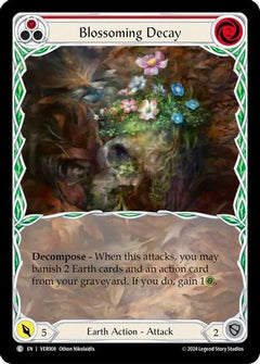 Blossoming Decay (Red) [VER008] (Rosetta Verdance Blitz Deck)-1