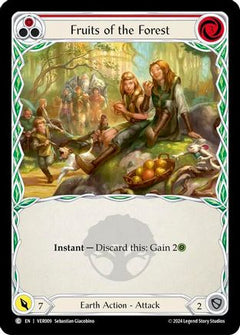 Fruits of the Forest (Red) [VER009] (Rosetta Verdance Blitz Deck)-1