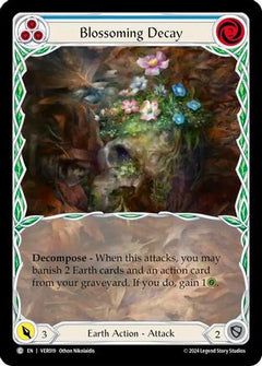 Blossoming Decay (Blue) [VER019] (Rosetta Verdance Blitz Deck)-1