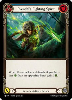 Fyendal's Fighting Spirit (Blue) [VER021] (Rosetta Verdance Blitz Deck)-1