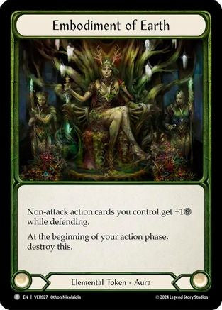 Embodiment of Earth [VER026] (Rosetta Verdance Blitz Deck)-1