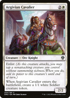 Argivian Cavalier [Dominaria United]-1