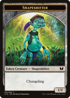 Shapeshifter // Shapeshifter Double-Sided Token [Commander 2015 Tokens]-1