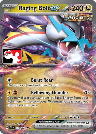 Raging Bolt ex (123/162) [Prize Pack Series Five]-1