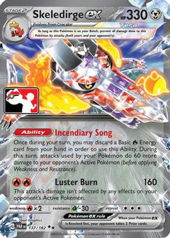 Skeledirge ex (137/182) [Prize Pack Series Five]-1