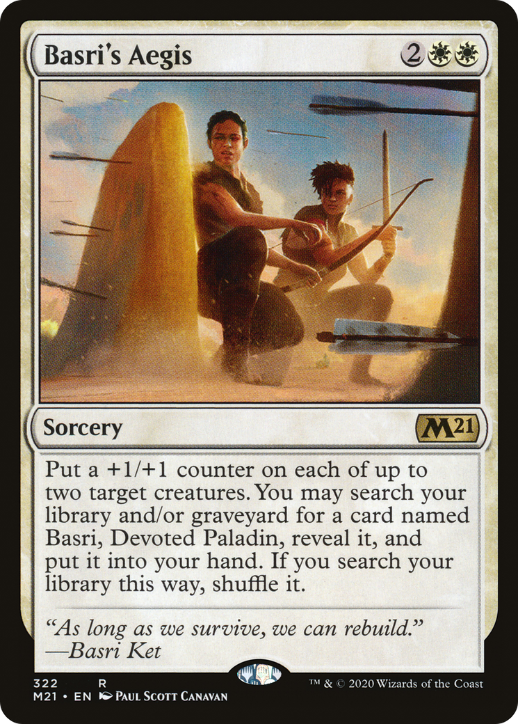 Basri's Aegis [Core Set 2021]-1