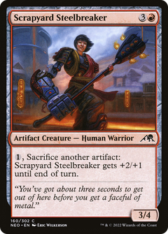 Scrapyard Steelbreaker [Kamigawa: Neon Dynasty]-1