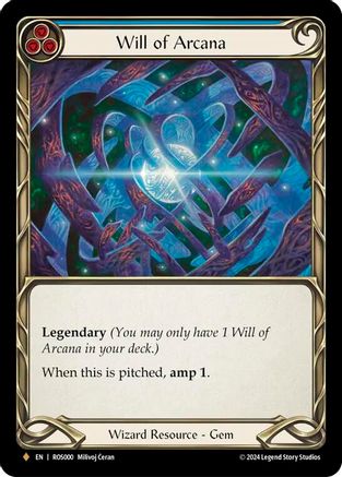 Will of Arcana [ROS000] (Rosetta)  Cold Foil-1
