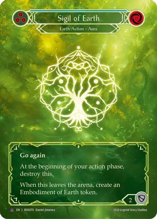Sigil of Earth (Marvel) [ROS070] (Rosetta)  Cold Foil-1
