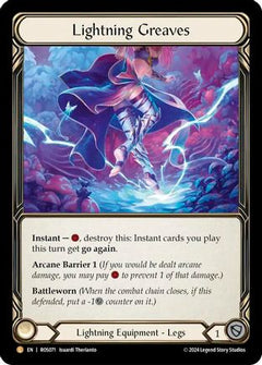 Lightning Greaves [ROS071] (Rosetta)  Cold Foil-1