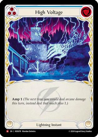 High Voltage [ROS078] (Rosetta)  Rainbow Foil-1
